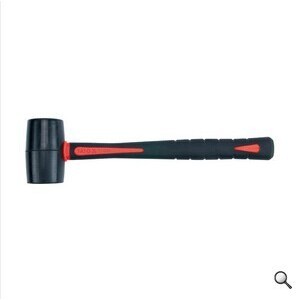 ค้อนยางด้ามไฟเบอร์ยี่ห้อเย่อร์ตัว ขนาด 340 มม. เกรดอุตสาหกรรม ด้ามจับกันลื่นแบบร่อง - Product Image 1