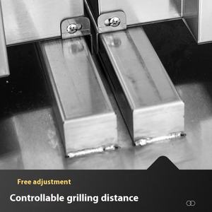 เครื่องทำแซนด์วิชเนื้อเคบับแบบหมุนได้มอเตอร์แก๊สอัตโนมัติใช้ในเชิงพาณิชย์แนวตะวันออกกลางและบราซิล - Product Image 4