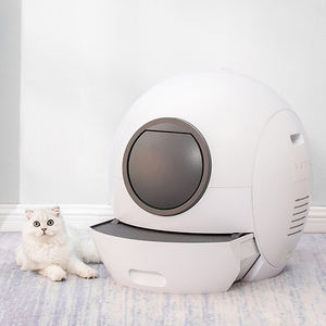 Inodoro automático para gatos, caja de arena inteligente para gatos, desodorante de gran tamaño, a prueba de salpicaduras, gran oferta - Product Image 4