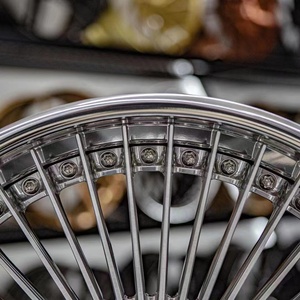 Ruedas de coche de aleación de aluminio de pasajeros forjadas de dos piezas personalizadas de alta calidad para Benz <span class=keywords><strong>Maybach</strong></span> <span class=keywords><strong>AMG</strong></span> C63 <span class=keywords><strong>G63</strong></span> GLC S63 - Product Image 4