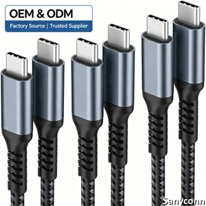<span class=keywords><strong>Cable</strong></span> USB <span class=keywords><strong>C</strong></span> a USB <span class=keywords><strong>C</strong></span> de 240W 5A PD3.1 EPR <span class=keywords><strong>Tipo</strong></span> <span class=keywords><strong>C</strong></span>, <span class=keywords><strong>Cable</strong></span> de Carga Rápida, <span class=keywords><strong>Cable</strong></span> <span class=keywords><strong>Tipo</strong></span> <span class=keywords><strong>C</strong></span> Personalizado de Fábrica con Trenzado de Nailon - Product Image 1