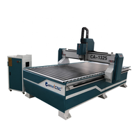 Nueva Promoción para CA-1325, Máquina CNC de Grabado en Madera 3D de 1300x2500mm, Control Syntec, Enfriamiento por Agua Individual, 3.2KW