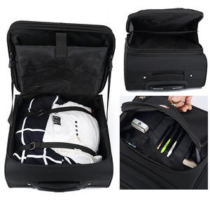 Sac à roulettes en tissu Oxford, valise à roulettes, valise de voyage, valise de cabine, valise à roulettes géométrique en polyester - Product Image 5