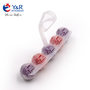 Bloc <span class=keywords><strong>WC</strong></span> automatique OEM de marque, nettoyant <span class=keywords><strong>pour</strong></span> cuvettes de toilettes avec support de fixation <span class=keywords><strong>pour</strong></span> parfum et désodorisant de salle de bain - Product Image 3