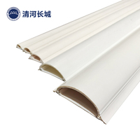 Goulotte de câbles en PVC de haute qualité pour usine, en plastique, protège les câbles rigides des dommages