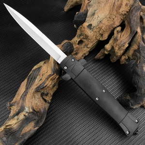มีดพกพา EDC สำหรับกิจกรรมกลางแจ้ง DIY OEM อุปกรณ์ช่วยชีวิตสำหรับปีนเขา ด้ามจับพลาสติก ABS สำหรับตั้งแคมป์ พกพาสะดวก ใช้ได้ทุกวัน ใบมีดเหล็ก 440C - Product Image 2