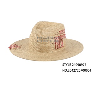 OEMカスタム高品質ファムシャポーパナマトップ女性用麦わら帽子ファインパームレディース太陽夏ワイドブリムソンブレロビーチ用 - Product Image 6