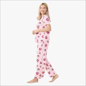 Pijama de Mujer de Modal Tencel, Fabricante OEM, Impresión Personalizada, Fabricación en Vietnam, Ropa de Dormir de Mujer de Longitud Completa - Product Image 2