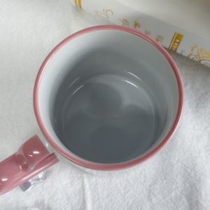 Mug à café en céramique vierge pour sublimation, écologique, à double paroi, 12 oz, blanc, avec poignée, impression de logo personnalisé pour cadeaux - Product Image 3