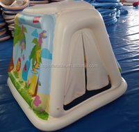 Gonflable Princesse Rose Maison de Jeu Gonflable de pvc De maison enfants jouets Tente