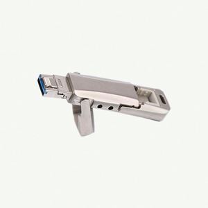 Memoria USB Personalizada con Logotipo de Corazón, Unidad Flash USB 2.0, Pendrive Metálico en Forma de Lápiz - Product Image 1