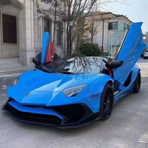Paraurti in Fibra di Carbonio per <span class=keywords><strong>Lamborghini</strong></span> <span class=keywords><strong>Aventador</strong></span> LP700 720 LP750 DMC, Labbro Anteriore Modificato in Fibra di Carbonio - Product Image 2