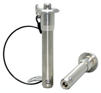 Goupille de séparation de positionnement en acier inoxydable, usinée CNC sur mesure, à dégagement rapide, Dia 5 6 8 10 12MM