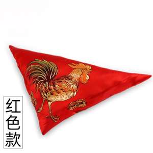 Ataúd Conmemorativo para Mascotas, Hecho a Mano, Personalizable, de Tela, Estilo Europeo, Accesorios Funerarios Rojos Biodegradables - Product Image 2