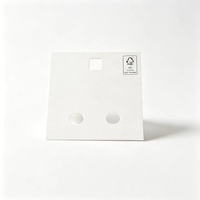 Carte de présentation fantaisie personnalisée, colorée, écologique, recyclable et durable, imprimée avec motif de papillon de dessin animé, avec logo personnalisé pour les cheveux