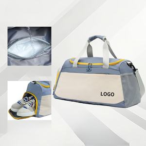 Bolsa de Viaje Personalizada para Fines de Semana al Aire Libre, Bolsa de Viaje Informal Ligera Resistente al Agua de Fábrica con Compartimento para Zapatos y Portátil - Product Image 1