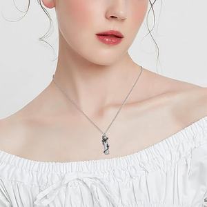 Collar con Urna Conmemorativa de Mariposa para Cenizas, Joyería de Cremación Unisex, Colgante de Vial Personalizado, Regalo Conmemorativo para Seres Queridos - Product Image 6