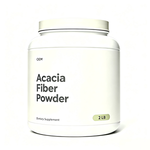 Poudre de fibres d'acacia en direct d'usine OEM/ODM : Soutient la santé digestive et l'équilibre du microbiome intestinal grâce aux fibres solubles - Product Image 1