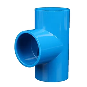 2021 Durable Pvc Electrical Pipe Fittings For Coupler Tee Elbow Angle Elbow For Plastic Conduit Accessories