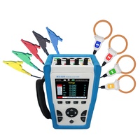 Meilleure qualité ME440 enregistreur de données d'alimentation sans fil compteur d'énergie monophasé analyseur de puissance écran LCD RS485 Communication Rail DIN