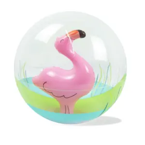 Hazır stok! Yaz plaj su şişme oyuncak topu hayvan içinde 32cm PVC plaj topu yüzme havuzu için şişme