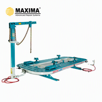 Machine de débosselage de carrosserie MAXIMA L2E, banc de redressage hydraulique pour réparation de carrosserie automobile, certifiée ISO9001