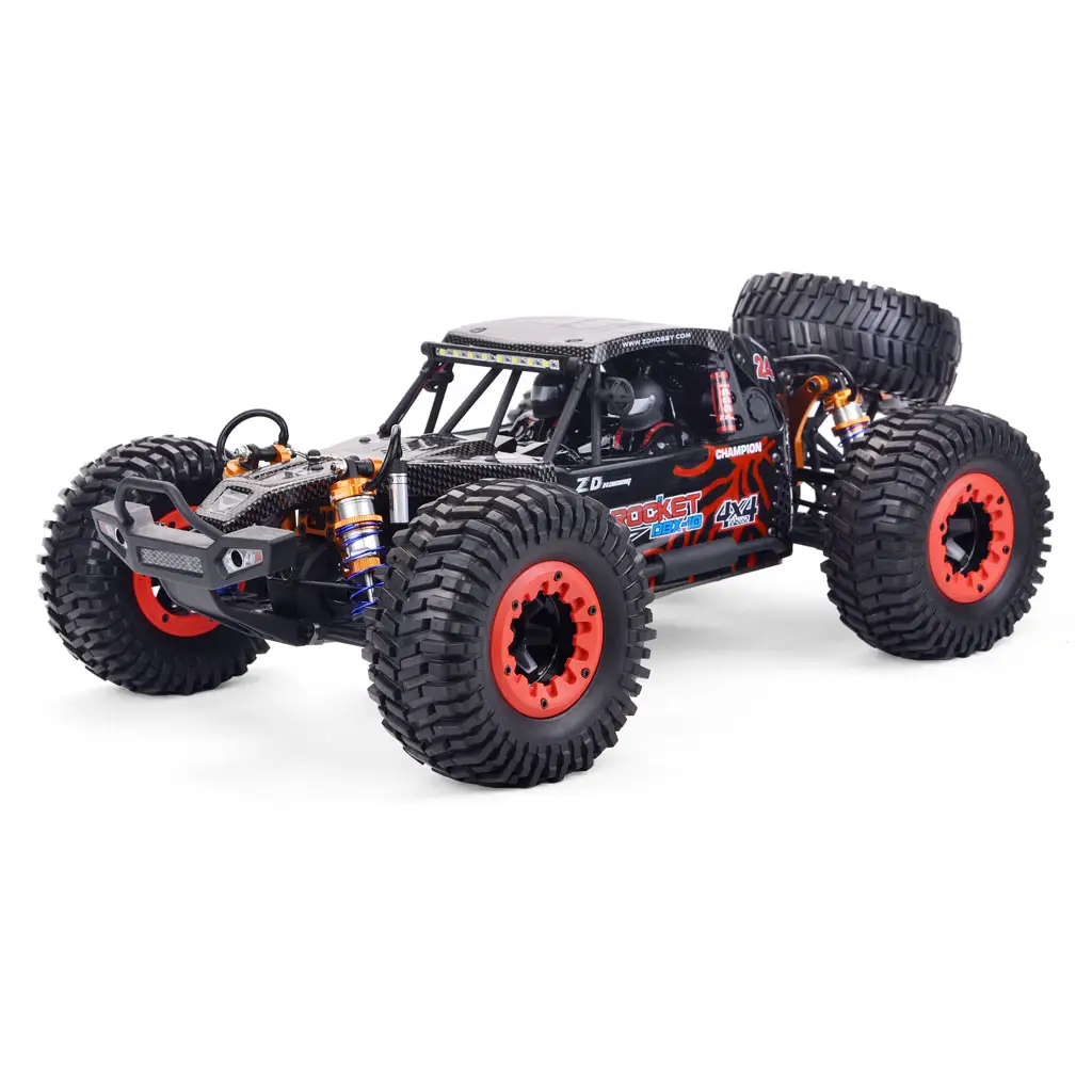 3S Battery Power Electric Brushless 1:10 4WD Alloy Metal Chassis Motor 80km/h Desert Truck Crawler Radio Control RC Hobby Car