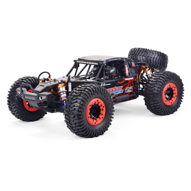 3S Battery Power Electric  Brushless 1:10 4WD Alloy Metal Chassis Motor 80km/h Desert Truck Crawler Radio Control RC Hobby Car