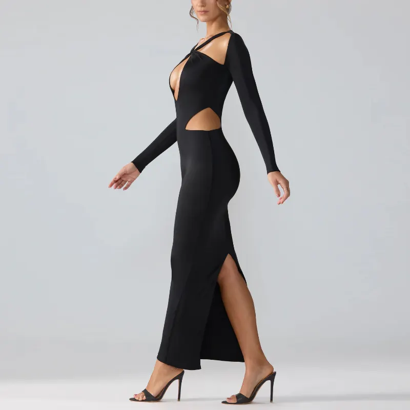 Mode Design Feestkleding Uitgesneden Jurk Voor Vrouwen Nacht Custom Sexy Avond Bodycon Jurken