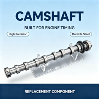 Complete Camshaft Assembly Built in Timing Sprocket Stable Running Cam Shaft for Daily Transport Passenger Vehicle Engine