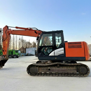 Used Hitachi ZX130-5A Crawler Excavator Hydraulic Digger Tracked Earthmoving <b>Machine</b> for <b>Construction</b> - Product Image 1