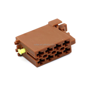 Boîtier de connecteurs AMP Junior Timer 8 voies 963121-1 VW CD Plug Wire Joint <span class=keywords><strong>Iso</strong></span> Connecteur <span class=keywords><strong>autoradio</strong></span> - Product Image 1