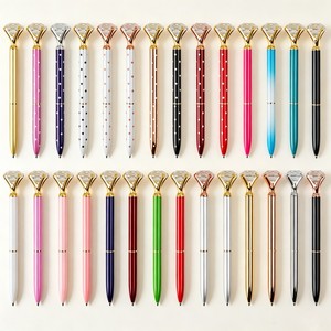 <span class=keywords><strong>Stylo</strong></span> à bille diamanté 1,0 mm personnalisé, promotionnel, de haute qualité, à écriture fluide, vente en gros, best-seller - Product Image 2