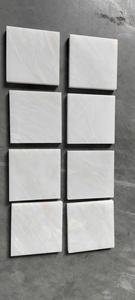 Pierre naturelle polie par dalle blanche pure élégante de marbre de jade de <span class=keywords><strong>Milan</strong></span> pour des projets résidentiels commerciaux - Product Image 4