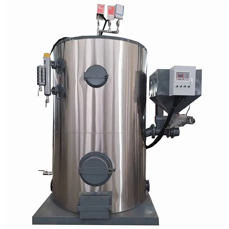 Vertical 200kg 300kg 400kg 500kg Vertical Biomass pellet heating Steam Generator