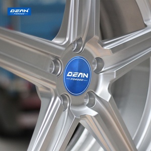 Para <span class=keywords><strong>Odyssey</strong></span> DEAN DP065, Nuevas Llantas de Aleación de Aluminio Forjado 6061 Plateadas de 19 Pulgadas y Cinco Radios, 17-26 Pulgadas, 5x100/105/108/112/114.3/120/130 - Product Image 5