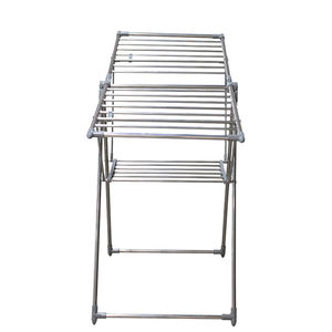 Estante de Metal plegable de 3 niveles, soporte para secadora de tela de acero al carbono para cocina, armario, baño, ropa de lavandería, secado de zapatos - Product Image 2