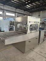 Machine d'enrobage automatique de chocolat de 600mm Ligne de fabrication de chocolat Machine d'enrobage de chocolat de dates