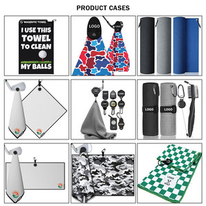 Toallas de Golf Personalizadas con Logotipo <span class=keywords><strong>ES</strong></span>, Venta Directa de Fábrica, Toallas de Golf de Microfibra Tipo Waffle, Absorbentes, de Secado Rápido, Magnéticas, para Carritos de Golf y Palos de Golf - Product Image 4