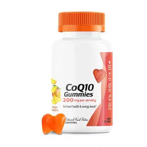 גומי COQ10 טבעוני באיכות גבוהה ייצור אנרגיה תאי ובריאות לב COQ 10 אורגני גומי