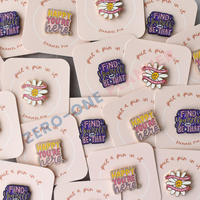 Épingles en émail personnalisées, épingles de chapeau, broches - Badges en métal personnalisés avec logo sur mesure