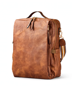 Bolso bandolera de cuero genuino de tamaño mediano, estilo vintage, impermeable, ligero, con correa ajustable y gran capacidad, informal. - Product Image 1