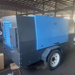מדחס דיזל באיכות הטובה ביותר 250 Cfm <span class=keywords><strong>8</strong></span> בר 60KW מדחס אוויר בורג רוטרי נייד לסלילת כבישים - Product Image 6
