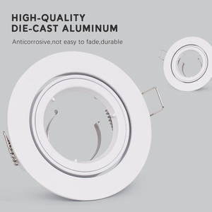 Đèn Âm Trần GU10 Thương Mại Trong Nhà, Đèn Âm Trần Điều Chỉnh Được, Phụ Kiện Đèn LED Nhôm Hiện Đại 800 100 - Product Image 5