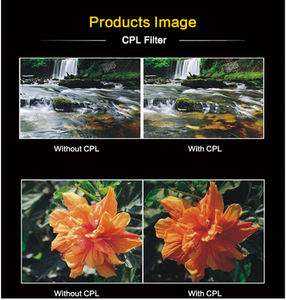 <span class=keywords><strong>Filtre</strong></span> <span class=keywords><strong>polarisant</strong></span> circulaire CPL pour <span class=keywords><strong>Canon</strong></span> pour Nikon pour Sony Fujifilm 37-82mm Filtres d'appareil photo avec 40.5 49 52 55 58 62 67 72 77 - Product Image 5