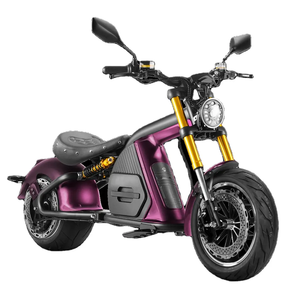 4000 W 50 MPH M8S Elektro-Motorrad für Erwachsene 72 V 35 Ah Lithium-Batterie 3 H Schnellladung 70 Meilen Reichweite Straßen-Legal-Motorrad