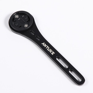 Support d'ordinateur de vélo Antuke en alliage d'aluminium, fixation pour guidon plat, pour vélos de route, extension légère - Product Image 1