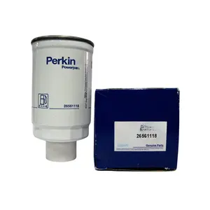 Filtro de combustível 26561118 para motor diesel de caminhão, venda direta do fabricante, para filtro de combustível do gerador Perkin