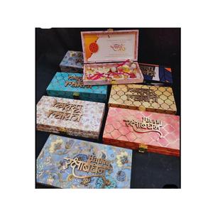 Elegante caja de madera MDF con interior suave para joyería Regalos de chocolate Cajas de madera de marca personalizada para venta de exportación - Product Image 1