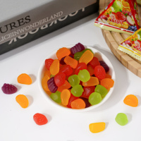 Halal Wholesale Bulk Soft Gummy Candy Sweet Mixed Fruit Sugar in Bulk Packaging